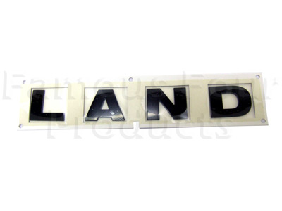 FF004076 - LAND Lettering - Land Rover Freelander