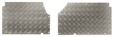 FF004138 - Chequerplate Front Floor Panels - Land Rover 90/110 & Defender