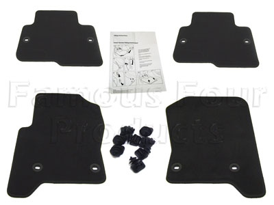 Carpet Footwell Mat Set