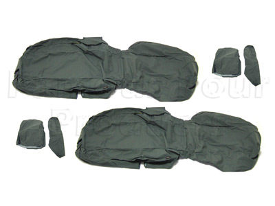 Front Waterproof Seat Covers - Land Rover Discovery 3 - Interior