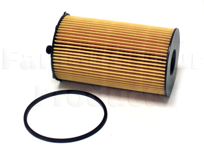 Oil Filter Element - Land Rover Discovery 3 (L319) - 2.7 TDV6 Diesel Engine