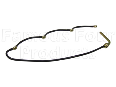 Pipe - Fuel Spill Return (Leak Off) - Land Rover 90/110 & Defender (L316) - Fuel & Air Systems