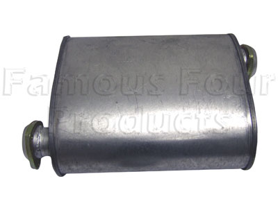 Exhaust Silencer Assembly - Land Rover Series IIA/III - Exhaust