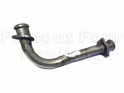 Mild Steel Downpipe - Land Rover 90/110 & Defender (L316) - Individual Exhaust Parts