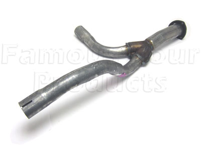 Mild Steel Y Piece - Land Rover 90/110 & Defender (L316) - Individual Exhaust Parts