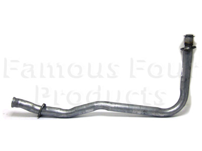 FF004543 - Mild Steel Downpipe - Land Rover 90/110 & Defender