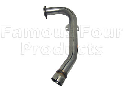 Mild Steel Downpipe - Land Rover 90/110 & Defender (L316) - Individual Exhaust Parts