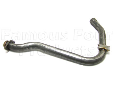 FF004545 - Mild Steel Downpipe - Land Rover 90/110 & Defender