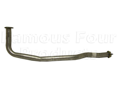 FF004555 - Mild Steel Downpipe - Land Rover 90/110 & Defender