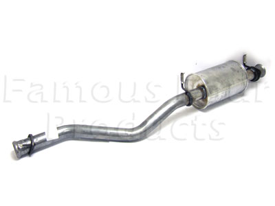 FF004556 - Mild Steel Centre Exhaust Assembly - Land Rover 90/110 & Defender