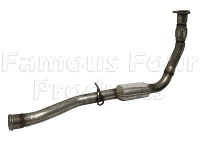 Mild Steel Downpipe - Land Rover Discovery Series II - Exhaust