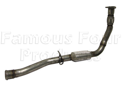 Mild Steel Downpipe - Land Rover Discovery Series II (L318) - Exhaust