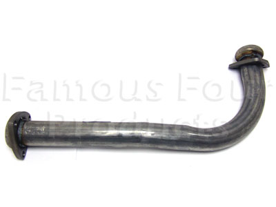 FF004570 - Mild Steel Downpipe - Land Rover 90/110 & Defender