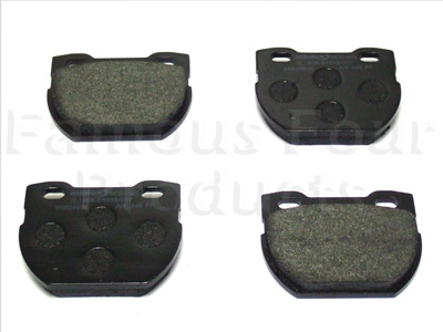 Brake Pad Axle Set - Land Rover 90/110 & Defender (L316) - Rear Brakes