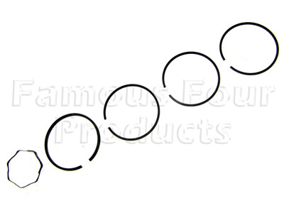 Piston Ring Set - Land Rover Series IIA/III - 2.25 Diesel Engine