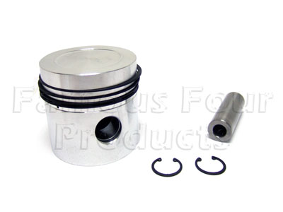 FF004712 - Piston & Ring Assembly - Land Rover 90/110 & Defender