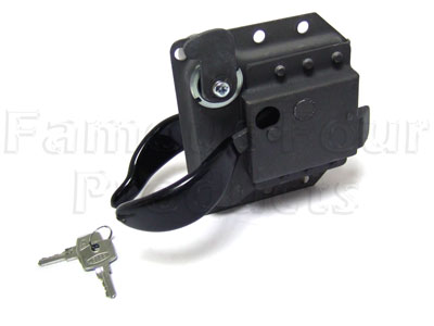 FF004839 - Door Handle - With Barrel & Key - Land Rover Series IIA/III