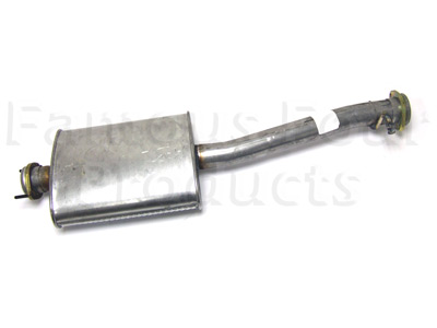 FF004859 - Mild Steel Centre Silencer - Land Rover 90/110 & Defender