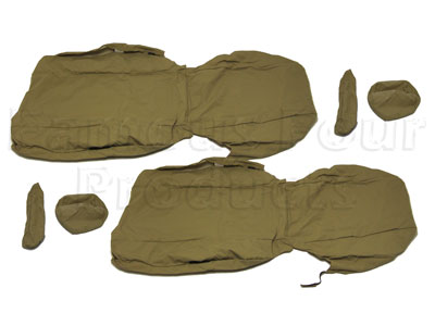 Front Waterproof Seat Covers - Land Rover Discovery 3 (L319) - Interior