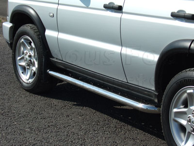 Side Steps - Stainless Steel - Land Rover Discovery Series II - Accessories