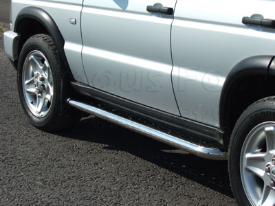 FF004936 - Side Steps - Stainless Steel - Land Rover Discovery Series II