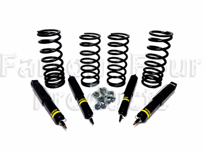 FF004966 - Enhanced Handling Kit - Lowered 1 Inch Ride Height - Classic Range Rover 1986-95 Models