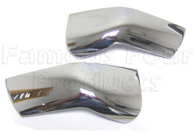 Chrome Finish Door Mirror Covers - Land Rover Discovery 3 (L319) - Body