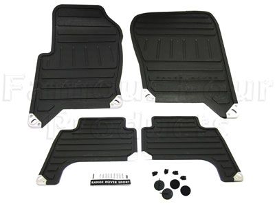 FF005035 - Rubber Footwell Mat Set - Range Rover Sport to 2009 MY