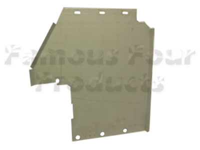 Front Under-Wing Mud Guard Panel - Land Rover Series IIA/III - Body