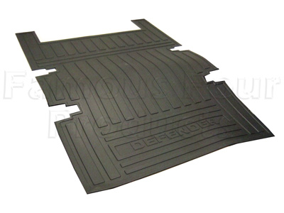 FF005094 - 110 Rear Loadspace Rubber Mat - Land Rover 90/110 & Defender