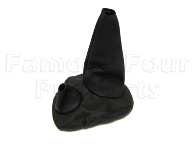 Leather Effect Gaiter - for Gear Lever & Transfer Lever - Land Rover 90/110 & Defender (L316) - Clutch & Gearbox