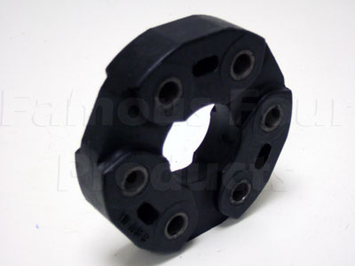 Rubber Coupling - Rear of Rear Propshaft - Classic Range Rover 1986-95 Models - Propshafts & Axles