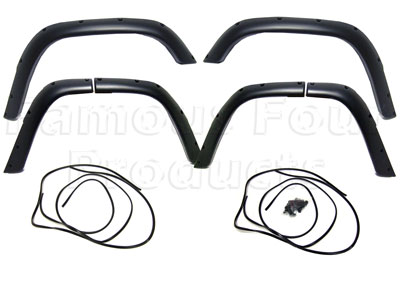 Flexible Wide Wheel Arch Kit - 2 inch Extended - Classic Range Rover 1986-95 Models - Accessories