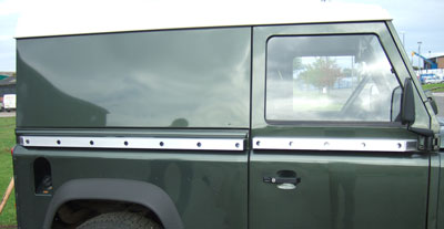 FF005186 - Side Protection Body Sliders - Land Rover 90/110 & Defender