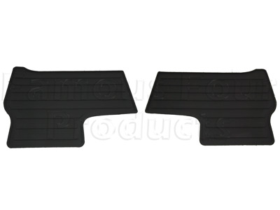 FF005202 - Rubber Footwell Mat Set - Range Rover Third Generation up to 2009 MY