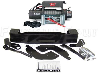 FF005313 - Warn Winch Kit - XD9000i with Mounting Kit - Land Rover Discovery Series II