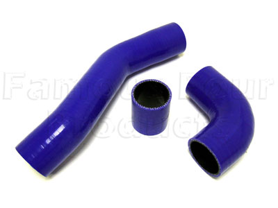 Silicone Intercooler Hose Set - Classic Range Rover 1986-95 Models - Cooling & Heating