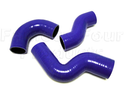 Silicone Intercooler Hoses - Set of 3 - Land Rover 90/110 and Defender - Performance Accessories