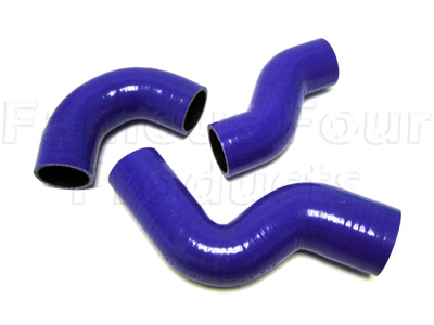 Silicone Intercooler Hoses - Set of 3 - Land Rover 90/110 & Defender (L316) - Performance Accessories