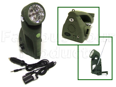 FF005343 - Dynamo Torch and FM Radio - Land Rover Discovery Series II