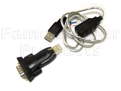 FF005385 - USB to Serial Cable for older NANOCOM TD5 Diagnostic Tool - Land Rover 90/110 & Defender