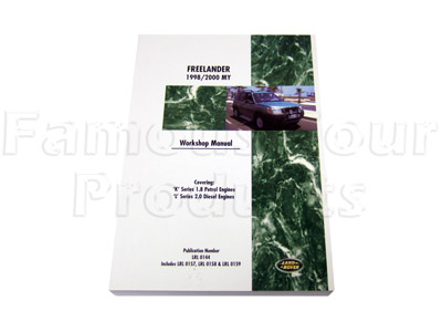 Land Rover Workshop Manual - Land Rover Freelander (L314) - Books & Literature