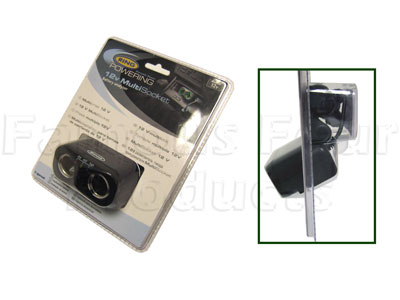 FF005441 - 12v Twin MultiSocket Cigar Lighter Socket - 