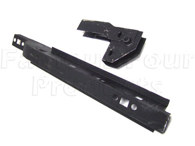 Front Door Pillar and Bracket - Land Rover Series IIA/III - Body