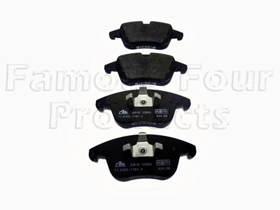 Brake Pad Axle Set - Land Rover Freelander 2 (L359) - Brakes