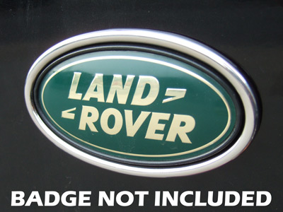 Chrome Oval Rear Badge Surround - Classic Range Rover 1970-85 Models - Body