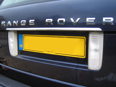FF005482 - Chrome-Effect Tailgate Lettering - Range Rover Third Generation up to 2009 MY