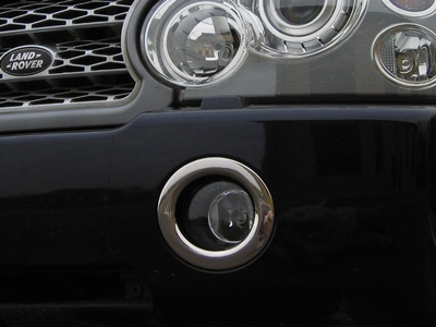 Chrome Front Fog Lamp Surrounds - Range Rover Third Generation up to 2009 MY (L322) - Accessories