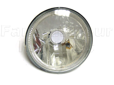 FF005516 - Headlamps (Pair) - Angel Eye with Halo Surround Light  - Classic Range Rover 1986-95 Models