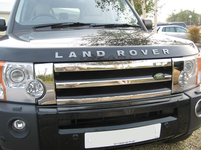 FF005517 - Chrome-effect Front Grille Kit - Land Rover Discovery 3